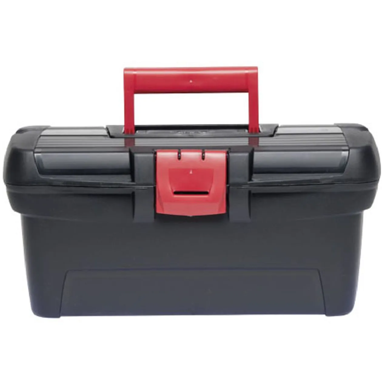 Boîte à outils plastique noir et rouge