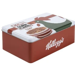 Boîte à sucre en métal Kellogs Corn flakes motif coq