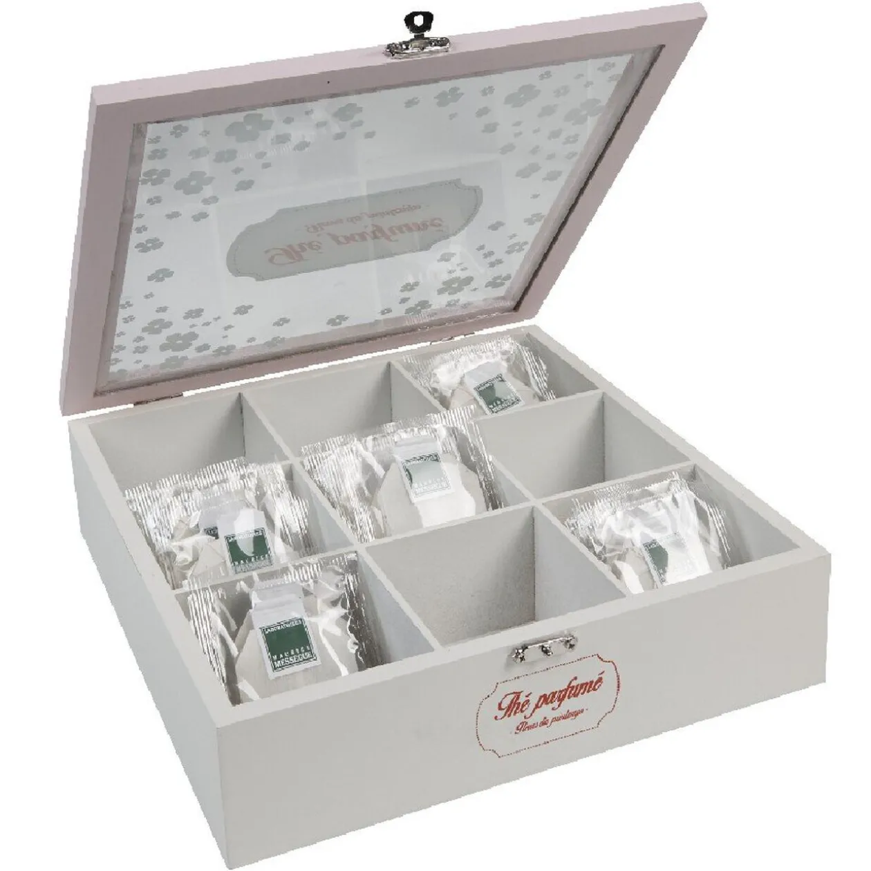 Boîte à thé motif fleur de cerisier