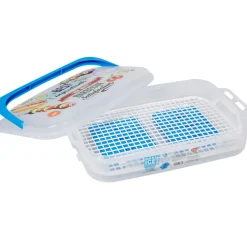 Boîte alimentaire avec tablettes rafraîchissantes