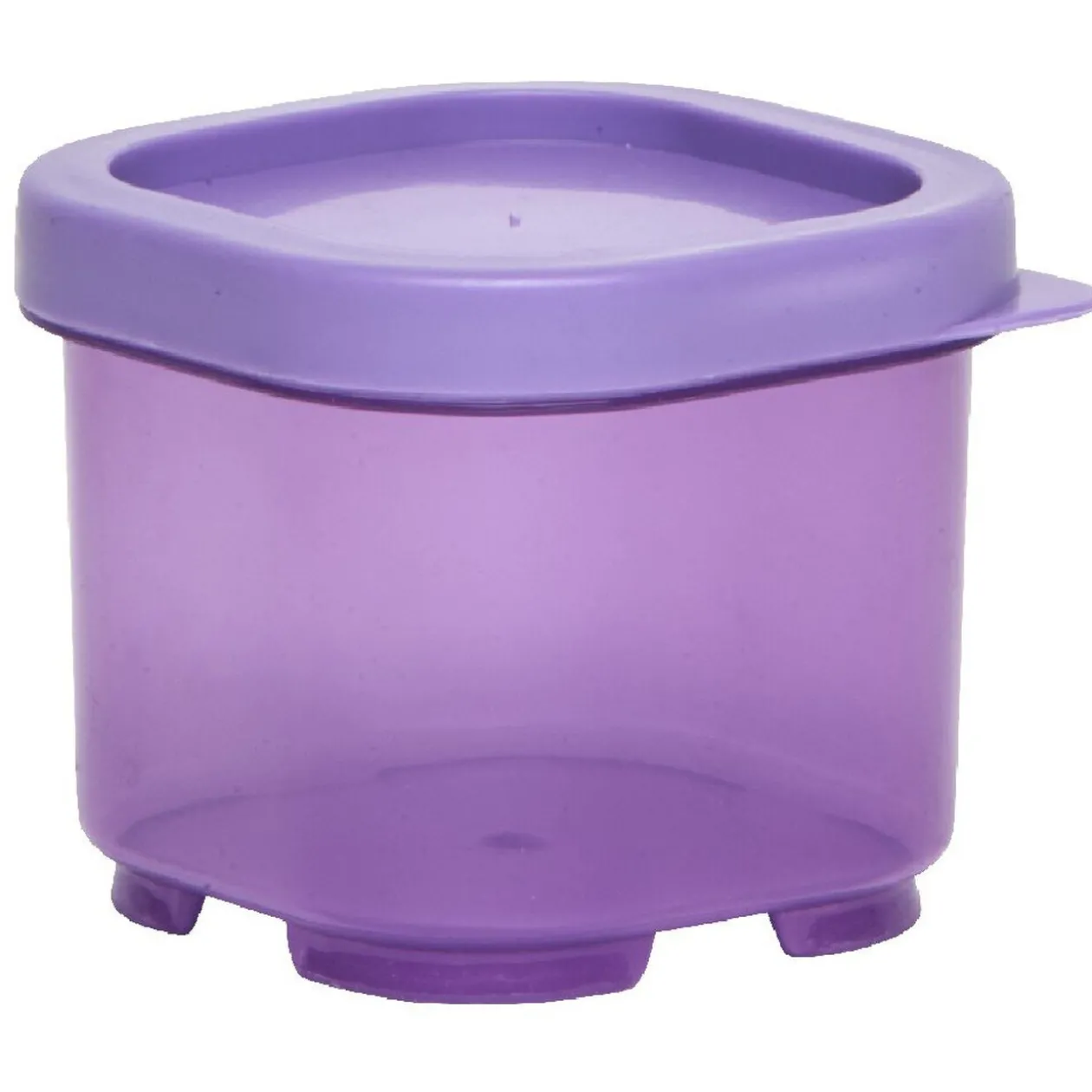 Boîte alimentaire colorée x4