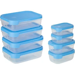 Boîte alimentaire couvercle bleu