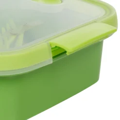 Boîte alimentaire curver carrée verte 1 L