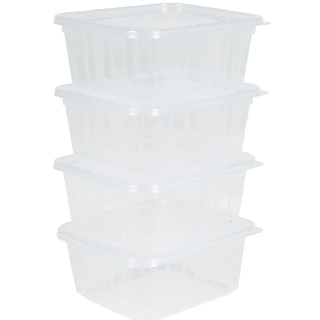 Boîte alimentaire hermétique 0,45 L x 4