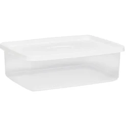 Boîte alimentaire rectangulaire polypropylène x3