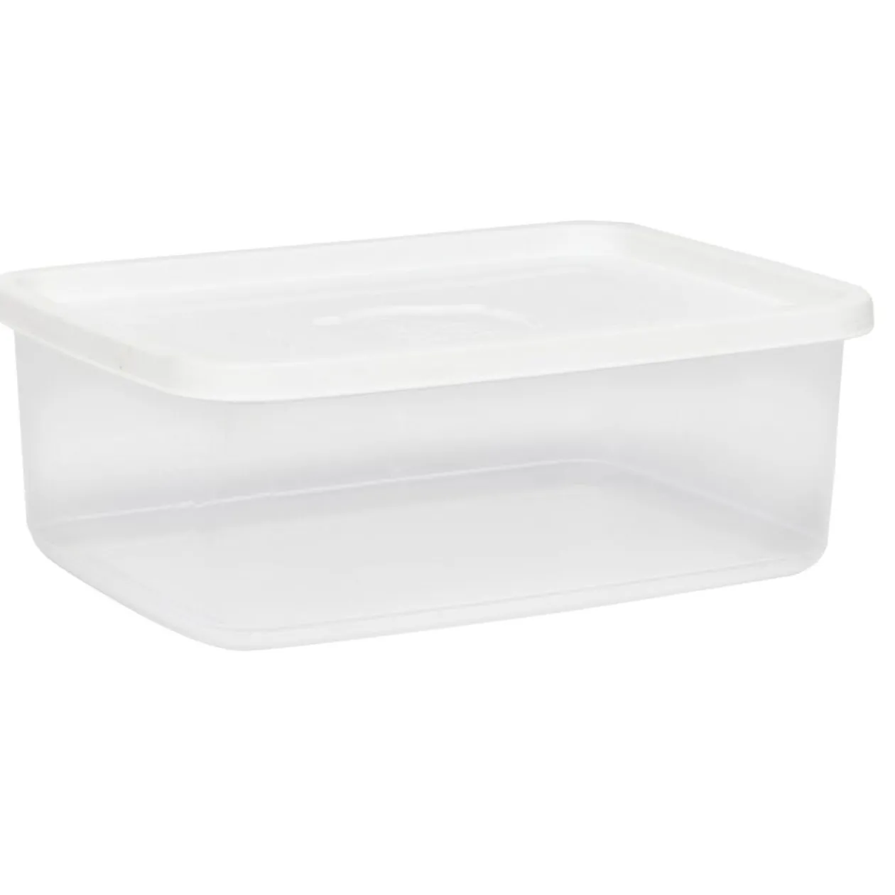Boîte alimentaire rectangulaire polypropylène x3