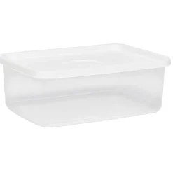 Boîte alimentaire rectangulaire polypropylène x3