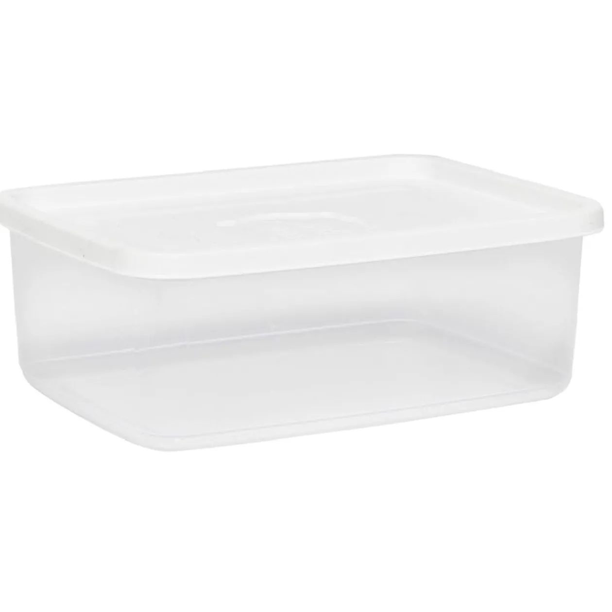 Boîte alimentaire rectangulaire polypropylène x3