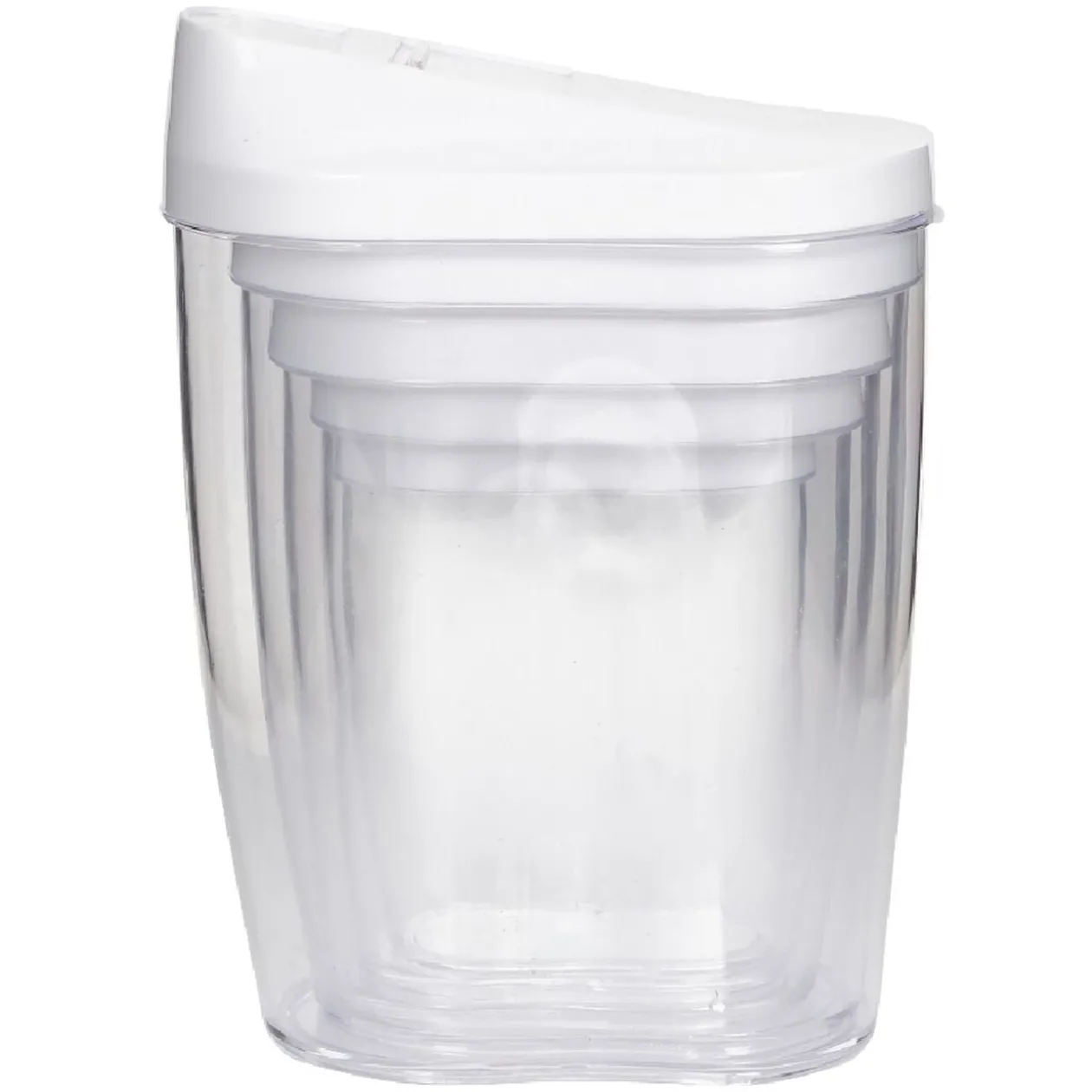 Boîte alimentaire transparente encastrable x5