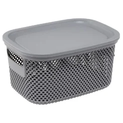 Boîte avec couvercle 3,5L gris