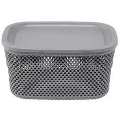 Boîte avec couvercle 3,5L gris