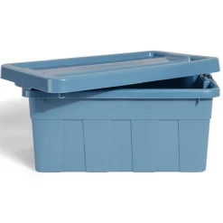 Boîte bricolage plastique bleu 45L