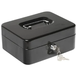Boîte caisse métal avec clés