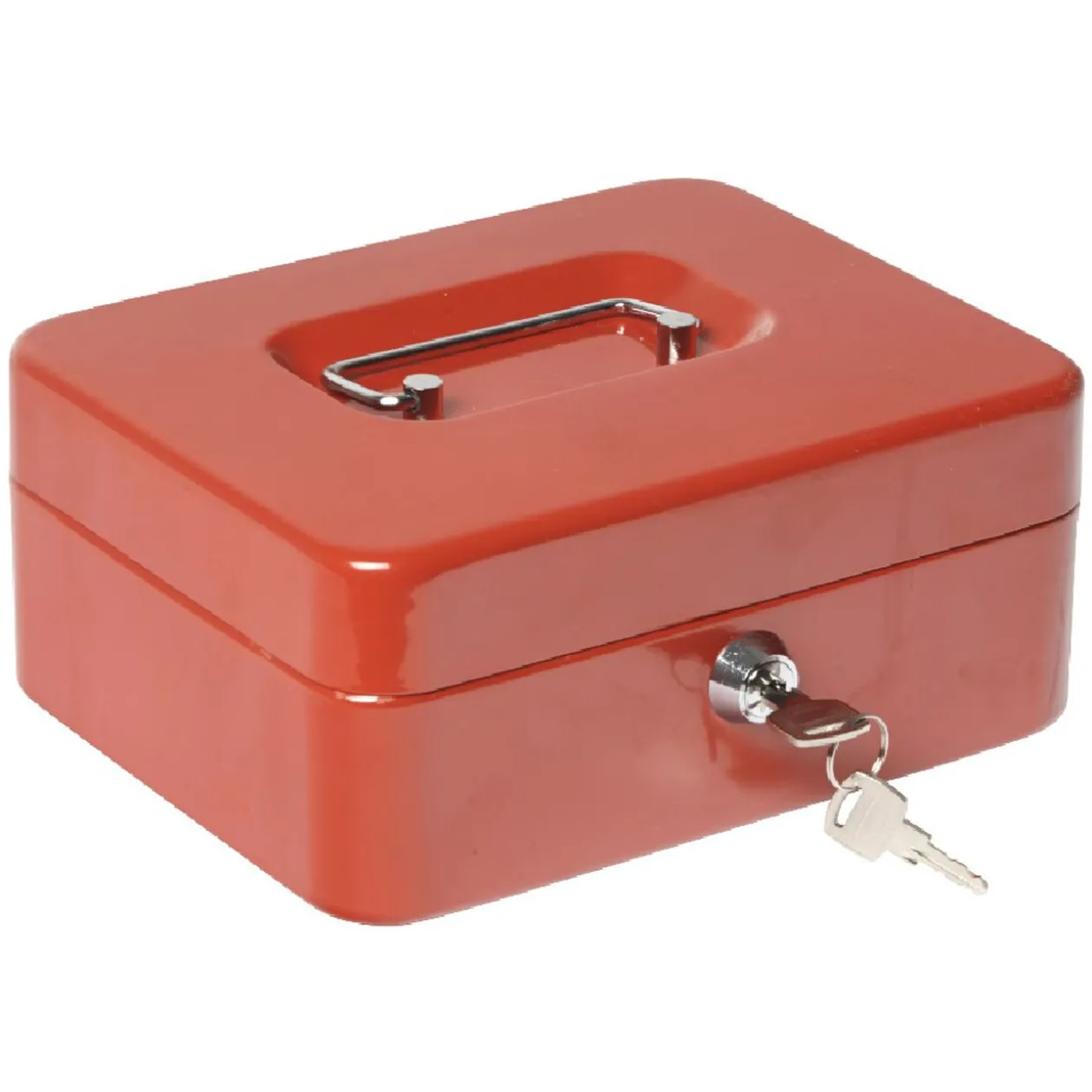 Boîte caisse métal avec clés