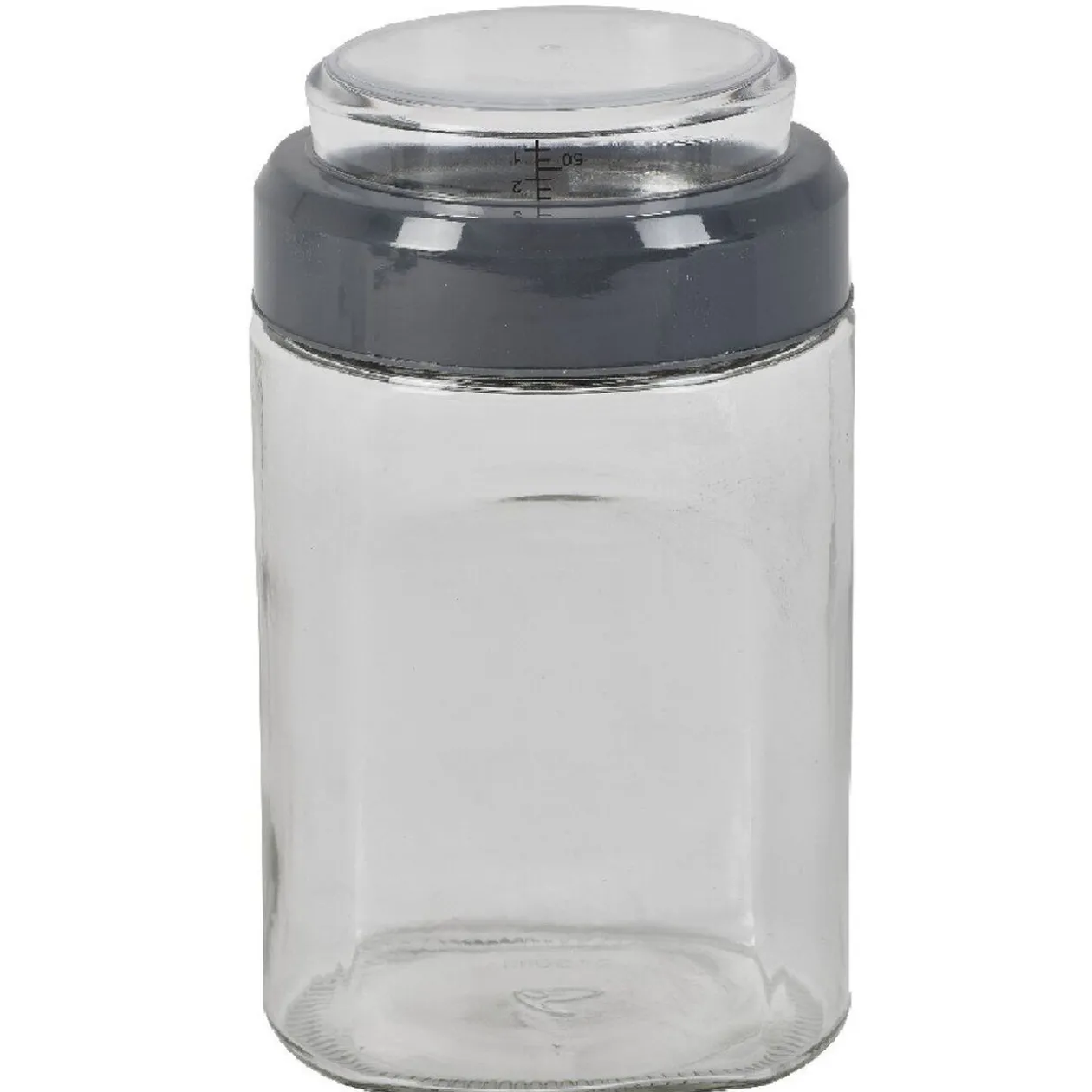 Boîte conservation verre 2 en 1 couvercle mesureur