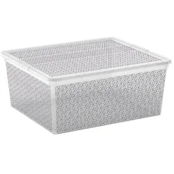 Boîte décorée 18 L