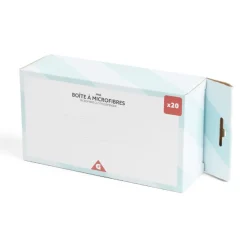 Boîte de 20 microfibres polyester 22x22cm