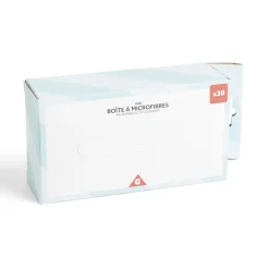 Boîte de 20 microfibres polyester 22x22cm