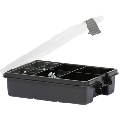 Boîte de bricolage avec rangement compartimenté x 4
