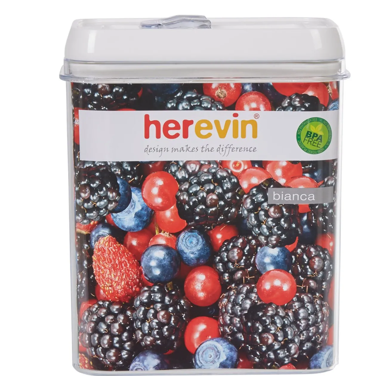 Boîte de conservation alimentaire transparente 1,8L