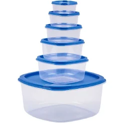 Boîte de conservation alimentaire en plastique x5