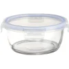 Boîte de conservation ronde en verre 800 ml