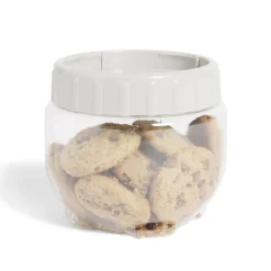 Boîte de conservation transparente avec couvercle à visser 550ml