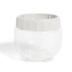 Boîte de conservation transparente avec couvercle à visser 550ml