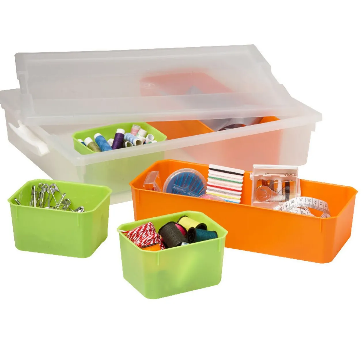 Boîte de rangement 5 casiers amovibles