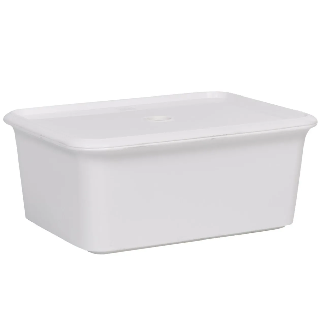 Boîte de rangement 6 L blanc