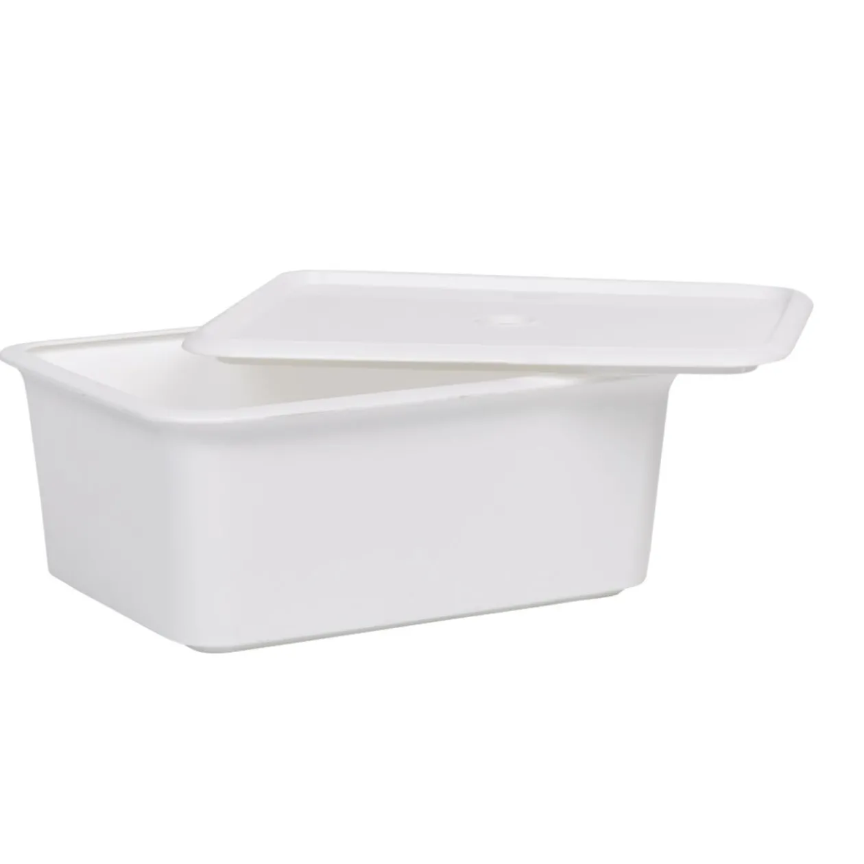 Boîte de rangement 6 L blanc