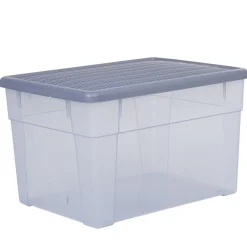 Boîte de rangement 20 L bleue