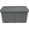 Boîte de rangement 45 L gris anthracite
