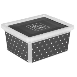 Boîte de rangement 2 L Life is beautiful