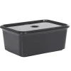 Boîte de rangement 3 L noir