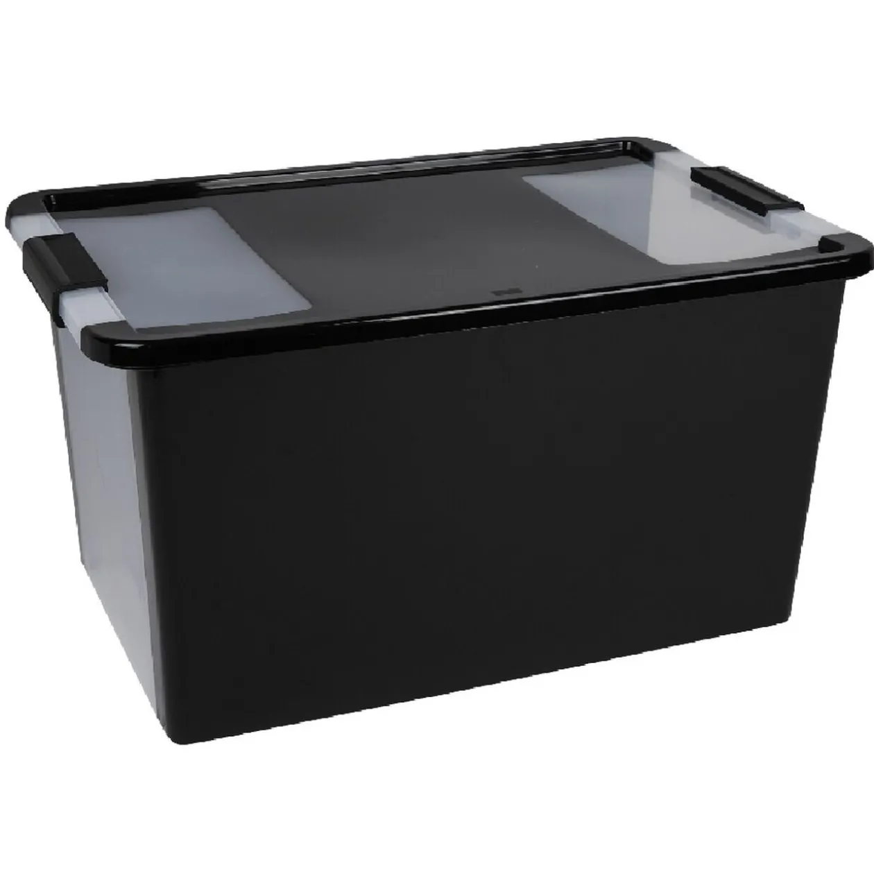 Boîte de rangement 40 L noir