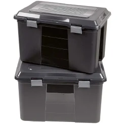 Boîte de rangement 60 L x 2