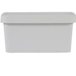 Boîte de rangement avec couvercle beige 3,6 L
