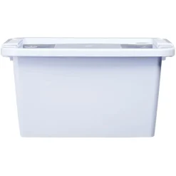 Boîte de rangement avec couvercle lavande transparent 11L