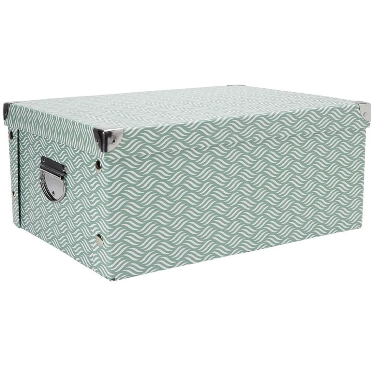 Boîte de rangement carton L30 x H17 x L40 cm