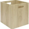 Boîte de rangement casier cube en bois 31x29xH31cm