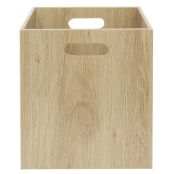 Boîte de rangement casier cube en bois 31x29xH31cm