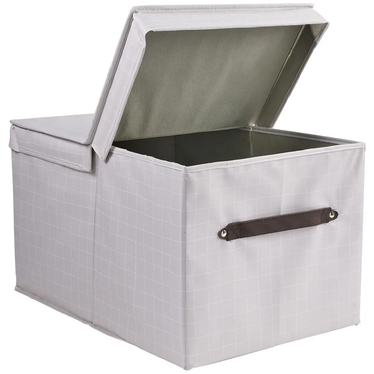 Boîte de rangement demi ouverture 50x35xH30cm
