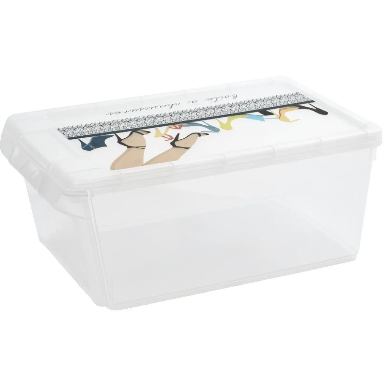 Boîte de rangement design chaussures femme