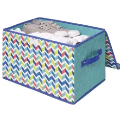 Boîte de rangement design zigzag