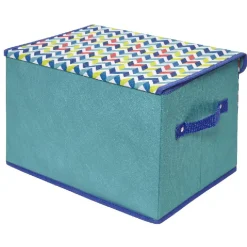 Boîte de rangement design zigzag