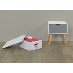 Boîte de rangement en carton