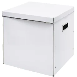 Boîte de rangement en carton - 31x30xH31 cm