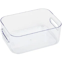 Boîte de rangement en plastique transparent SmartStore Compact Clear S