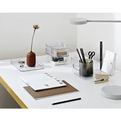 Boîte de rangement en plastique transparent SmartStore Compact Clear S